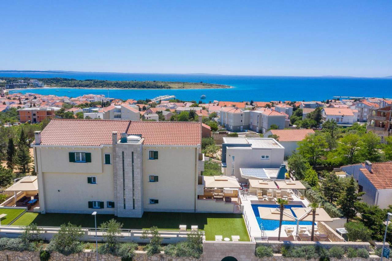 Pool Terrace Sea View Sarkic Apartamento Novalja Exterior foto