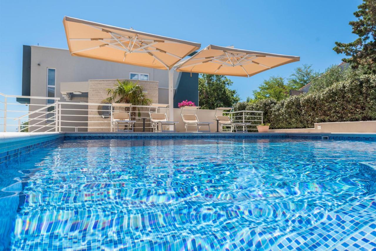 Pool Terrace Sea View Sarkic Apartamento Novalja Exterior foto